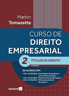 Livro Curso de Direito Empresarial Volume 2 - Títulos de Crédito - 14ª edição 2023