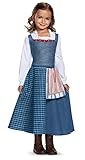 Disney Belle Village Dress Classic Movie Costume, Multicolor, Medium (3T-4T)