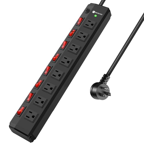 ANNQUAN 8 Outlet Power Strip