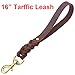 FAIRWIN Leather Short Dog Leash 16