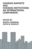 Image de Housing Markets and Housing Institutions: An International Comparison