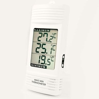 Digital Max/Min Thermometer - suitable for industrial use: Amazon.in