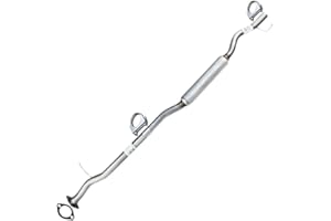 Exhaust Resonator Pipe Compatible for 2008-2019 Nissan Rogue 2.5L | Stainless Steel | Northeastern Exhaust | Free Gasket and Clamps Included | Automotive Replacement Part