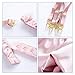 YOMORIO Lolita Cute Bows Bra and Panty Set Kawaii Anime Cosplay Underwear Strappy Bikini Lingerie Pink