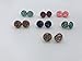 Druzy Stud Earrings, in rose gold, Gold or Silver