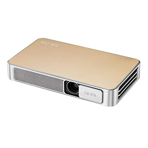 Vivitek Q3 Plus-GD Qumi Q3 Plus 500 Lumen HD 720p LED Ultra-Compact Portable Pocket DLP Projector with Android Operating System (Gold) (Certified Refurbished) - Thumbnail 7