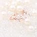 Yean Crystal Engagement Ring Jewelry Fashion Leaf Laurel Rose Gold Nail Ring for Women and Girls