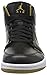 Nike Men's High-Top Sneakers Basketball Shoe, Black Black Metallic Gold White 042, 10