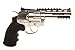 Bear River Refurbished Exterminator 4 Inch Revolver - Chrome Finish - Full Metal CO2 BB/Pellet Gun - Shooot .177 BB Cartridges Included