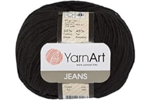 55% Cotton 45% Acrylic YarnArt Jeans Sport Yarn 1 Skein/Ball 50 gr 174 yds (53)