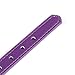 haoricu Pet Collars, Knit Bowknot Adjustable PU Leather Dog Puppy Necklace (Purple)
