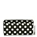 Kate Spade New York Carlisle Street Neda Patent Leather Continental Wallet (Black/Cream)