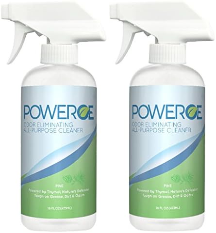 POWEROE Odor Eliminating All Purpose Cleaner (2 Pack Bundle - Pine)