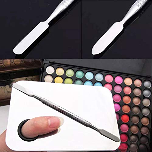 2 Pack Professional Makeup Palette, 2 Types Pro Lady Stainless Steel