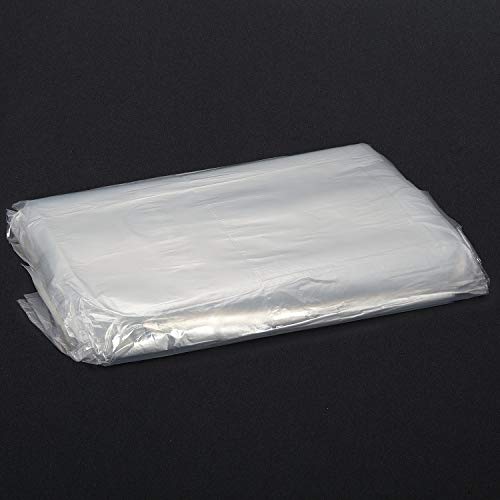 JMU Dental Half Chair Cover, Disposable Clear Plastic Sleeve Protector, Large 32" x 32", Box of 200 - Thumbnail 2