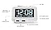 Homtime C1PRO Bedside Alarm Clock with USB Charger and Bluetooth Speaker for Heavy Sleeper, Dimmable, Temperature, Backup Battery for Time, White