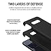 Incipio DualPro Dual-Layer Case for Samsung Galaxy S10e with Hybrid Shock-Absorbing Drop-Protection - Black/Black