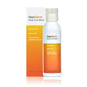 OxeDerm Body Care Wash 100ml / 3.4 fl Oz With 2% Salicylic Acid