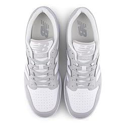 New Balance Men's 480 V1 Sneaker, Grey/White, 10.5