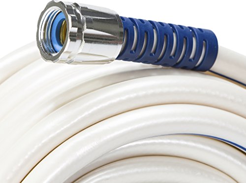Swan Products Element ELMRV12050 Marine/RV Camping and Boating Water Hose 50 ft, 1/2" diameter, White