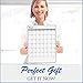 Magnetic Calendar for Fridge Set of 3 13”x17” Vertical Magnetic Fridge Calendar Dry Erase, Weekly Planner to-do List Family Calendar with 6 Dry Erase Pens by Mommy Marvel