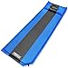 Foxelli Self Inflating Sleeping Pad for Camping, Backpacking, Hiking, Insulated Foam Lightweight Camping Mat, Inflatable Camp Mattress with Pillow