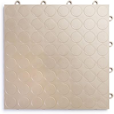 Racedeck Cir48beig Circletrac Coin Design Interlocking Modular