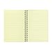 Maven Gifts: National Brand Brown Board Cover 1-Subject Notebook 2-Pack – Narrow Ruled Green Paper