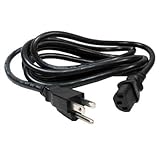 SF Cable, 2ft 16 AWG Universal Power Cord - IEC320 C13 to NEMA 5-15P SJT 13A