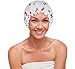Honest Good Eco-Friendly Shower Cap for Hair - Top Socialite Salon Grade Beauty Caps for Men Women & Children - Wholeheartedly Waterproof Peva Spa Accessories