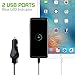 Cellet Fast Charging 15Watt Dual USB Port Car Charger with 4ft Type-C Cable High Powered 3Amp Compatible for Motorola Z3 Play Moto G6 X4 Z2 Force Z2 Play Z Droid Z Force Droid Z Play Droid Z3