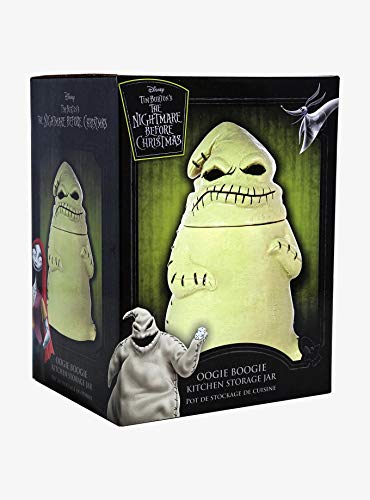 Seven20 Tim Burton's The Nightmare Before Christmas Ceramic Oogie Boogie Figural Cookie Jar - Thumbnail 2