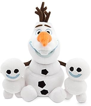 Oficial 16cm Disney Fiebre Frozen Olaf y mini muñecos de nieve suave peluche de juguete: Amazon.es: Juguetes y juegos