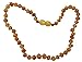 Raw Baltic Amber Adult Necklace- Raw Lemon Color - 18 inches long - Anti-inflammatory - Natural Pain Relief for Carpel Tunnel, Arthritis, Sinus Pressure, Headaches and Migraines