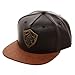 Bioworld Novelty The Legend of Zelda - Metal Shield Snapback Hat , Brown/ Black , One Size