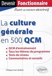 La  culture générale en 500 QCM