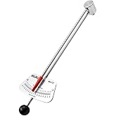 MILMUMU 1/4" Drive Beam Torque Wrench Precision Instrument-Compatible with SAE and MM Bicycle and Automotive Wrench -0-80 Inc