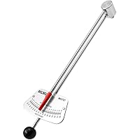 MILMUMU 1/4" Drive Beam Torque Wrench Precision Instrument-Compatible with SAE and MM Bicycle and Automotive Wrench -0-80 Inc