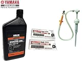 YAMAHA Yamalube OEM Outboard Gear Lube Kit w/Pump, ACC-GEARL-UB-QT Lower Unit Oil, 90430-08003-00 Gaskets 2 Stroke 4 Stroke F15 F20 F25 F40 F50 F60 F70 F75 F90 F115 F150 F175 F200 F225 F250 150 175