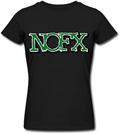 NOFX Green Logo PASSGG fashion womens t-shirt Black M