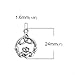 JGFinds Celtic Knot Charms, Triquetra Knot and Claddagh, Antiqued Silver Tone Charms, 100 Pack (50 of Each) - Tibetan, Rune Charm, Wiccan, or Celtic Jewelry