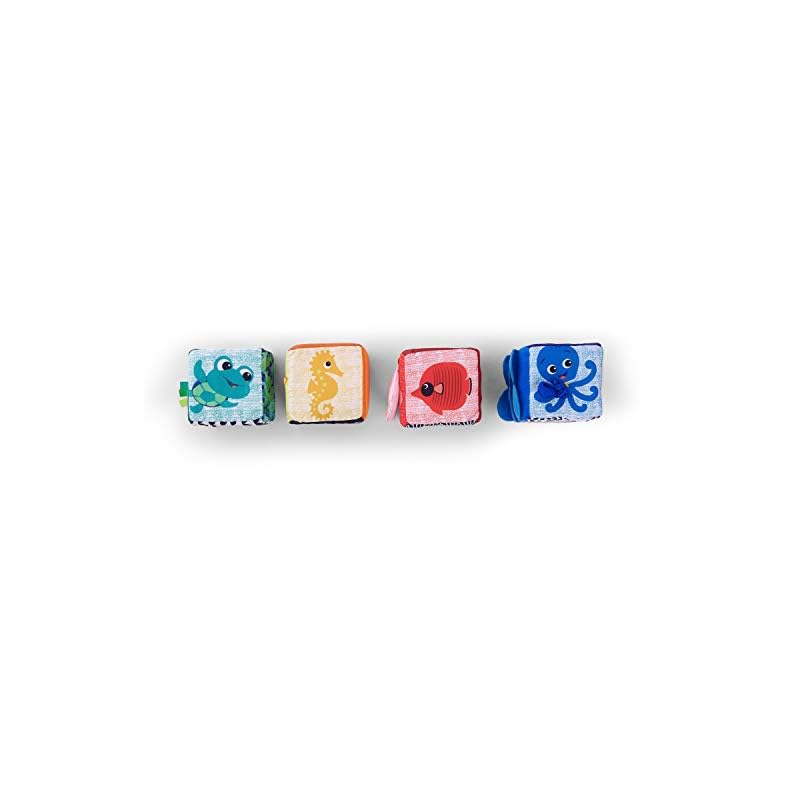 Baby Einstein Explore & Discover Soft Blocks Toys, Ages 3 months +