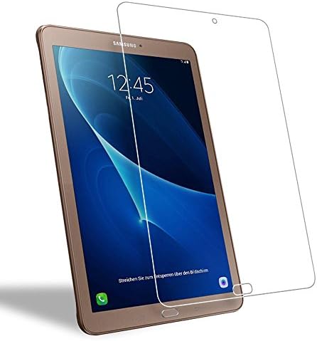 WEOFUN Screen Protector Compatible with Samsung Galaxy Tab E 9.6 Inch T560 T561(2015), Tempered Glass Film