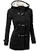 Xy Litol Women's Winter Warm Hooded Pea Coat Jacket