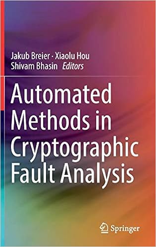 Automated Methods in Cryptographic Fault Analysis Automated Methods in Cryptographic Fault Analysis