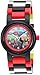 LEGO Watches and Clocks Boy's Quartz Plastic Casual Watch, Color:red (Model: 8021209)