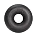 Goughnuts — Dog Toys for Aggressive Chewers | Virtually Indestructible Dog Toys for Medium Breeds Such as Pit Bulls | Heavy Duty Dog Toy | Black