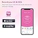 50 x Ovulatio and 20 x Pregnancy Test Strips Combo kit, Sensitive Fertility Predictor Testing Sticks, Accurate Results with Smart App Save All Test Results (3.5 mm Width) by Femometer