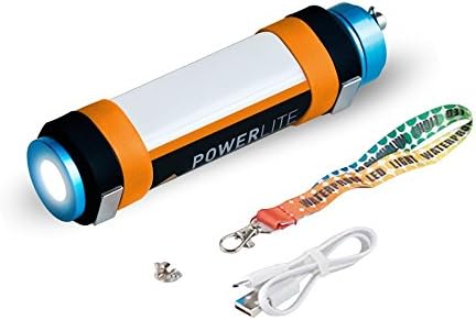 Magic Hue Camping Lantern, IP68 Waterproof Portable LED Camping Light with 6 Modes, 2 Watts USB Rechargeable Emergency Lantern Stick for Outdoor, Hurricane, Outage