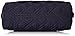 Vera Bradley Women's Microfiber Large Zip Cosmetic Makeup Organizer Bag, Classic Navy, One Size